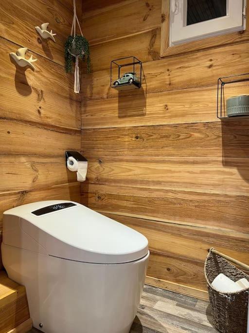 Chalet Et Jaccuzy Sur La Plage Biscarrosse Luaran gambar