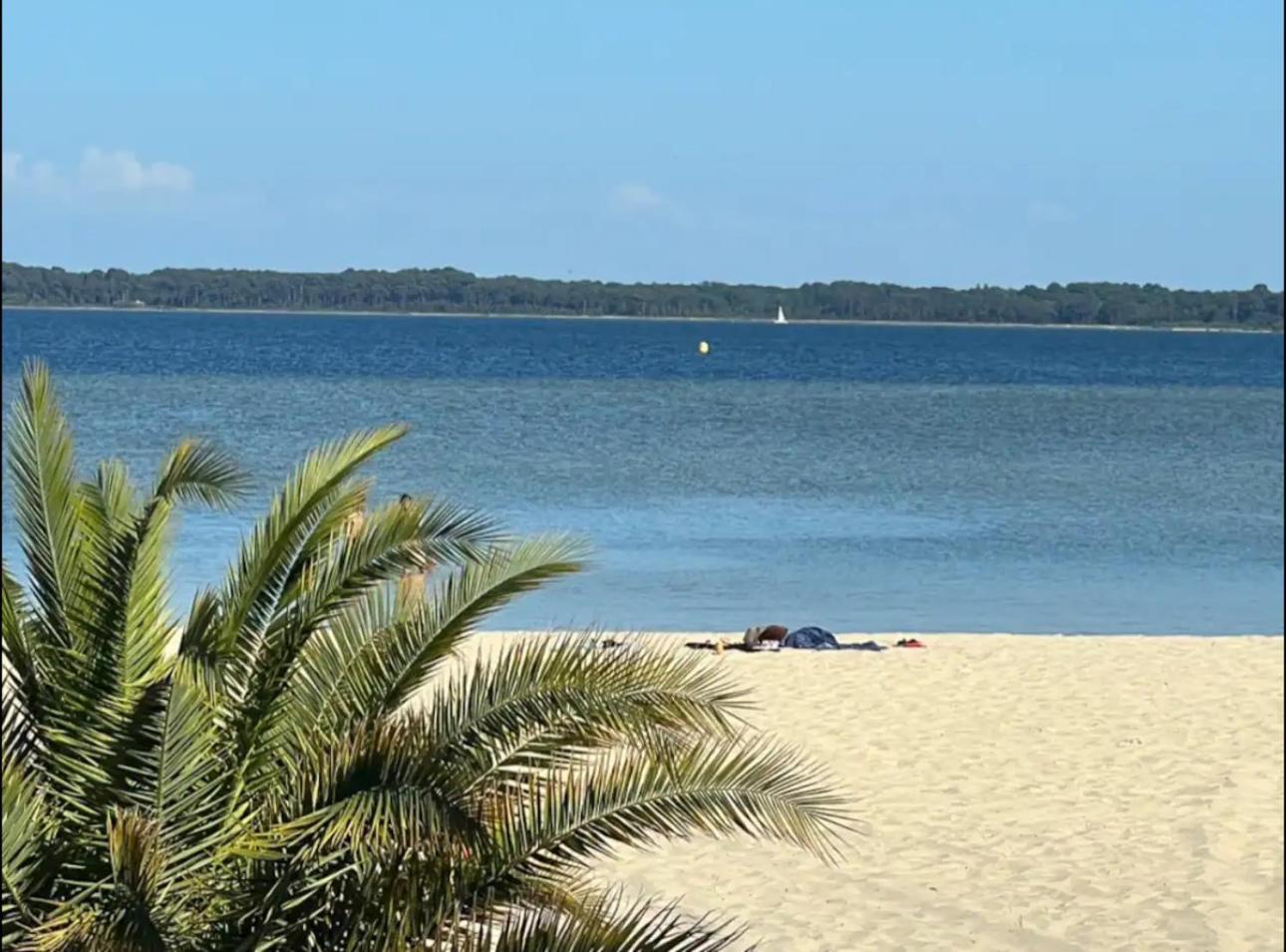 Chalet Et Jaccuzy Sur La Plage Biscarrosse Luaran gambar