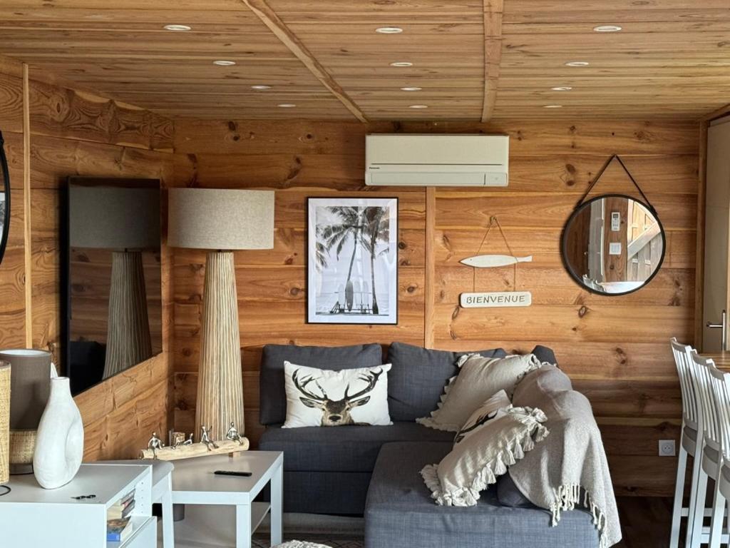 Chalet Et Jaccuzy Sur La Plage Biscarrosse Luaran gambar